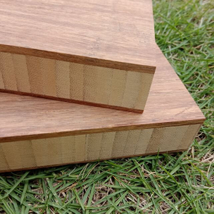 30 mm 3-lagige stranggewebte Hybrid-Bambusplatte karbonisierte Farbe