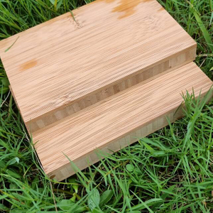 20 mm 3-lagige karamellfarbene horizontale Bambusplatte